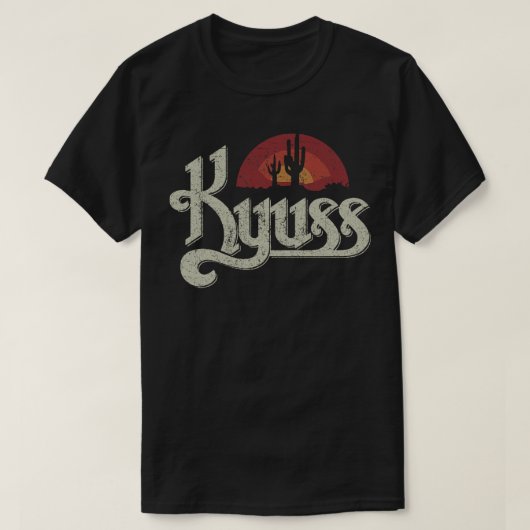 ヴィンテージキュスサンセット1987 Tシャツ (デザイン正面)