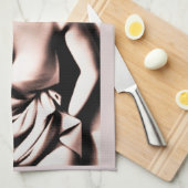 ヴィンテージキュートブロンドサンダー_コーブ キッチンタオル (四つ折り)