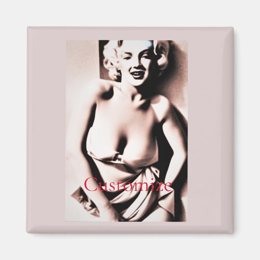 ヴィンテージキュートブロンドサンダー_コーブ マグネット (正面)