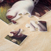 ヴィンテージキュート絵を描ダルマチア ジグソーパズル (側面)