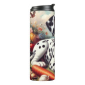 ヴィンテージキュート絵を描ダルマチア タンブラー (回転左)