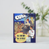 ヴィンテージキューバは非常に速い国家旅行広告に近い ポストカード (スタンド正面)