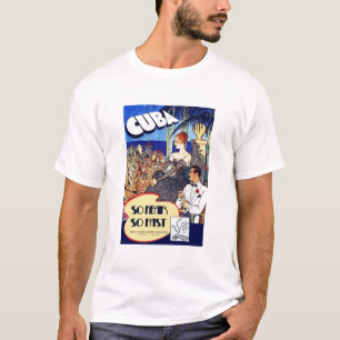 ヴィンテージキューバは非常に速い旅行に近い Tシャツ