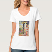 ヴィンテージキューバホリデーアイルオブトロピックス Tシャツ (正面)