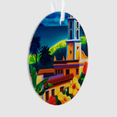 ヴィンテージキューバ旅行 オーナメント (正面)