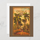 ヴィンテージキューバ旅行 – キューバ鉄道 シーズンカード (正面/裏面)