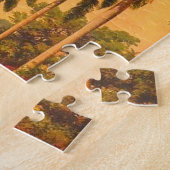 ヴィンテージキューバ旅行 – キューバ鉄道 ジグソーパズル (側面)