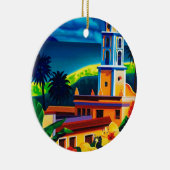 ヴィンテージキューバ旅行 セラミックオーナメント (右)