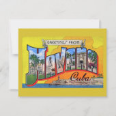 ヴィンテージキューバ旅行 – ハバナからの挨拶 (正面)