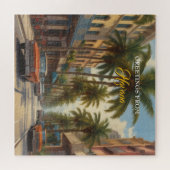 ヴィンテージキューバ旅行 – ハバナからの挨拶 ジグソーパズル (横)