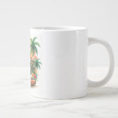 ヴィンテージキューバ旅行 – ハバナからの挨拶 ジャンボコーヒーマグカップ (右)