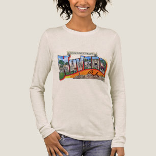 ヴィンテージキューバ旅行 – ハバナからの挨拶 トライブレンドTシャツ