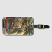 ヴィンテージキューバ旅行 – ハバナからの挨拶 ラゲッジタグ (正面横)