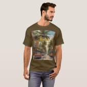 ヴィンテージキューバ旅行 – ハバナからの挨拶 Tシャツ (正面フル)