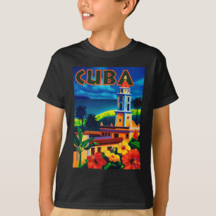 ヴィンテージキューバ旅行 Tシャツ