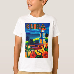 ヴィンテージキューバ旅行 Tシャツ