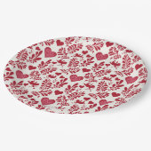 ヴィンテージキューピット壁紙 ペーパープレート (アングル)