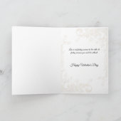 ヴィンテージキューピッドバレンタインカード シーズンカード (内部)