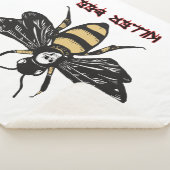 ヴィンテージキラービースケッチ シェルパブランケット (3/4)