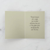 ヴィンテージキリストはイースター上がった挨拶です シーズンカード (内部)