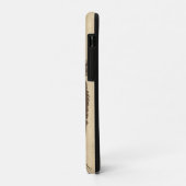 ヴィンテージキリンイラストレーション パーソナライズされた Case-Mate iPhoneケース (裏面/左)