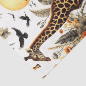 ヴィンテージキリンフローラ水彩 薄葉紙 (詳細)