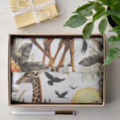 ヴィンテージキリンフローラ水彩 薄葉紙 (ギフト)