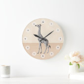 ヴィンテージキリン時計 ラージ壁時計 (ホーム)