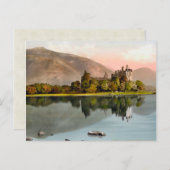 ヴィンテージキルチュンキャッスルスコットランド ポストカード (正面/裏面)