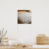 ヴィンテージキルトグラフィック ポスター (キッチン)