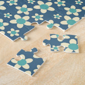 ヴィンテージキルト：パッチワーク背景パターン。 ジグソーパズル (側面)