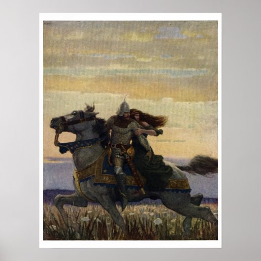 ヴィンテージキングアーサーシリーズ1アートプリントポスター ポスター (正面)