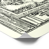 ヴィンテージキングアーサーバイウォルタークレーン ポスター (角)