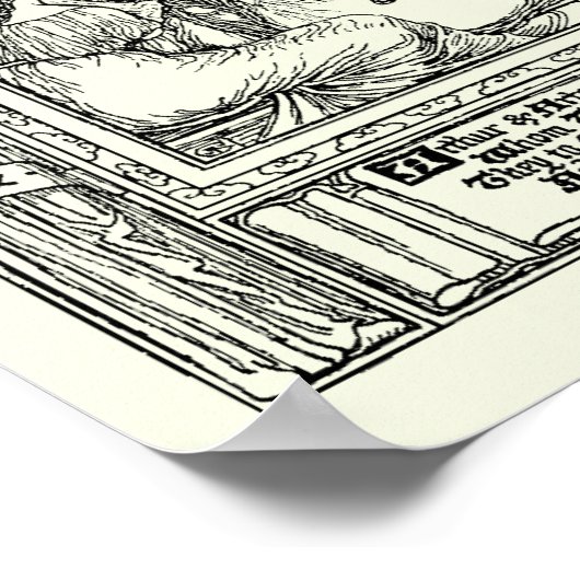 ヴィンテージキングアーサーバイウォルタークレーン ポスター (角)