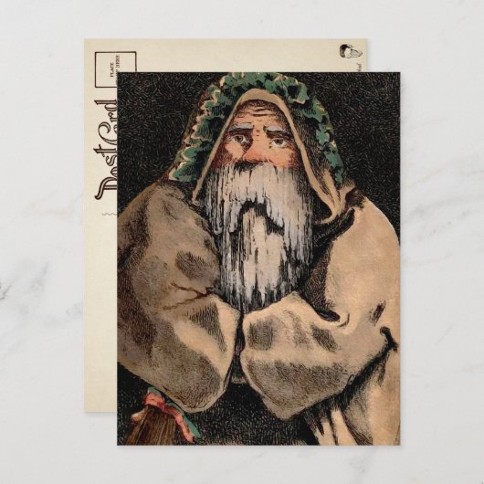 ヴィンテージキングウィンターポストカード ポストカード (正面/裏面)