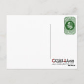 ヴィンテージキングエドワードVIIプリペイド封筒ハーフペニー ポストカード (裏面)