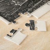 ヴィンテージキングストンNYの絵図(1875) ジグソーパズル (側面)