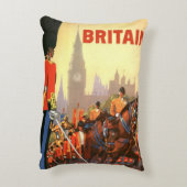ヴィンテージキングズブリティッシュ王室のガード素晴らしイギリス アクセントクッション (裏面(縦))