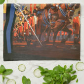 ヴィンテージキングズブリティッシュ王室のガード素晴らしイギリス キッチンタオル (折り畳み)