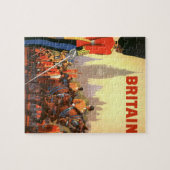 ヴィンテージキングズブリティッシュ王室のガード素晴らしイギリス ジグソーパズル (横)