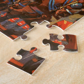 ヴィンテージキングズブリティッシュ王室のガード素晴らしイギリス ジグソーパズル (側面)