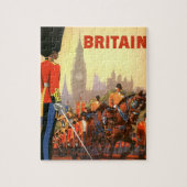 ヴィンテージキングズブリティッシュ王室のガード素晴らしイギリス ジグソーパズル (縦)