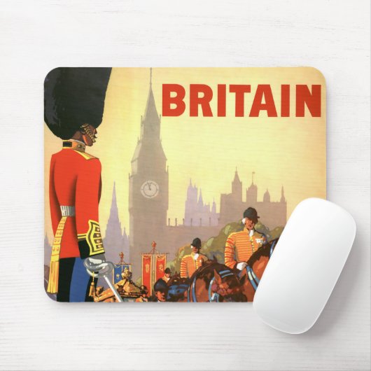 ヴィンテージキングズブリティッシュ王室のガード素晴らしイギリス マウスパッド (マウス)
