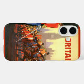 ヴィンテージキングズブリティッシュ王室のガード素晴らしイギリス Case-Mate iPhoneケース (裏面 (横))
