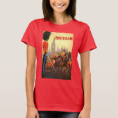 ヴィンテージキングズブリティッシュ王室のガード素晴らしイギリス Tシャツ (正面)