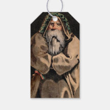 ヴィンテージキング冬のカスタマイズ可能なギフトラベル