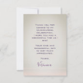 ヴィンテージキンセアニラミクリンサンキューカード サンキューカード (裏面)