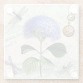 ヴィンテージキンポウゲ ガラスコースター (裏面)