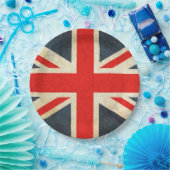 ヴィンテージキン統一されたグダムフラグ紙プレート ペーパープレート (パーティー)