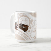 ヴィンテージキーボード:3Dモデル:コーヒーマグ コーヒーマグカップ (正面左)